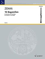 Friedrich Zehm Notenblätter 10 Bagatellen