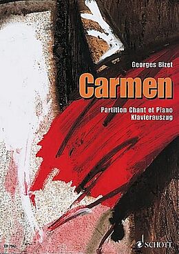 Georges Bizet Notenblätter Carmen Klavierauszug (dt/fr)