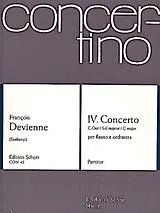 Francois Devienne Notenblätter Konzert G-Dur Nr.4