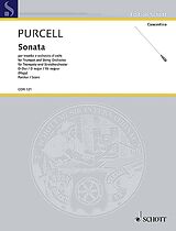 Henry Purcell Notenblätter Sonate D-Dur