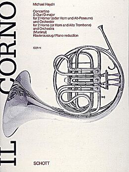 Johann Michael Haydn Notenblätter Concertino