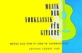  Notenblätter Musik der Vorklassik