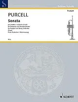 Henry Purcell Notenblätter Sonata D-Dur