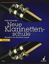 Willy Schneider Notenblätter Neue Klarinettenschule Band 2