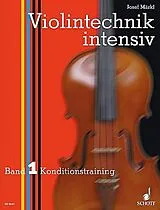 Josef Märkl Notenblätter Violintechnik intensiv Band 1