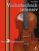 Josef Märkl Notenblätter Violintechnik intensiv Band 2
