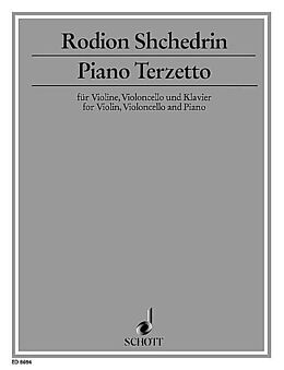 Rodion Konstantinov Shchedrin Notenblätter Piano Terzetto