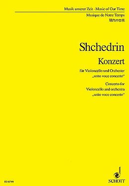 Rodion Konstantinov Shchedrin Notenblätter Konzert