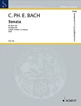 Carl Philipp Emanuel Bach Notenblätter Sonata a-Moll Wq 132