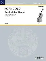 Erich Wolfgang Korngold Notenblätter Tanzlied des Pierrot (aus Die tote Stadt)