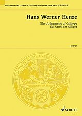 Hans Werner Henze Notenblätter Das Urteil der Kalliope