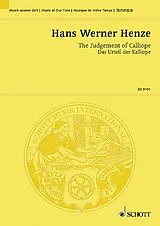 Hans Werner Henze Notenblätter Das Urteil der Kalliope
