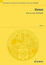 Hans Werner Henze Notenblätter Ode an eine Äolsharfe