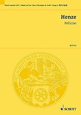 Hans Werner Henze Notenblätter Pollicino