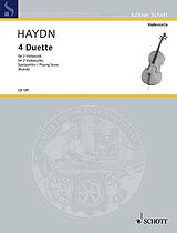 Franz Joseph Haydn Notenblätter 4 Duette