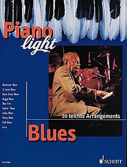  Notenblätter Piano Light Blues20 leichte