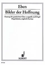 Petr Eben Notenblätter Bilder der Hoffnung