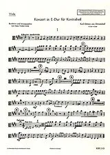 Karl Ditters von Dittersdorf Notenblätter Konzert E-Dur Krebs 172