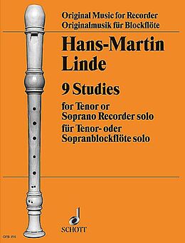 Hans Martin Linde Notenblätter 9 Studies
