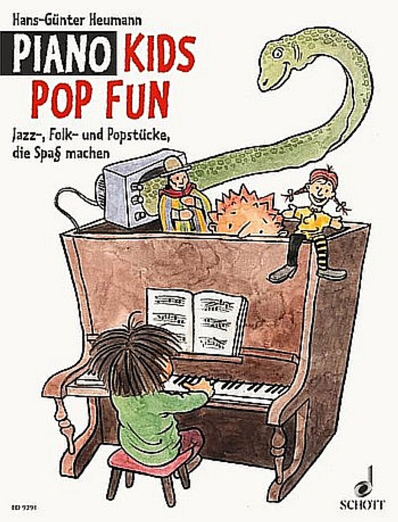 Piano Kids Pop Fun Jazz-, Folk- und