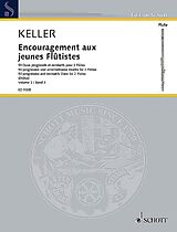 Charles Keller Notenblätter Encouragement aux jeunes Flûtistes op. 62 Band 2