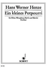 Hans Werner Henze Notenblätter Ein kleines Potpourri