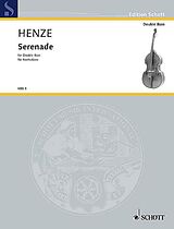 Hans Werner Henze Notenblätter Serenade