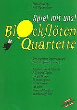  Notenblätter Spiel mit uns Blockflötenquartette