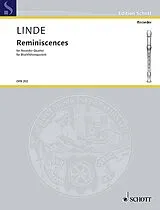 Hans Martin Linde Notenblätter Reminiscences