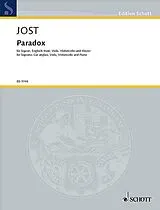 Christian Jost Notenblätter Paradox