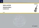 Heinz Holliger Notenblätter Romancendres