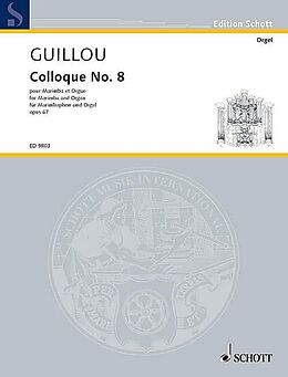 Jean Guillou Notenblätter Colloque No. 8 op. 67