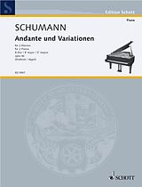 Robert Schumann Notenblätter Andante und Variationen B-Dur