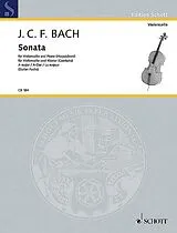 Johann Christoph Friedrich Bach Notenblätter Sonata A-Dur
