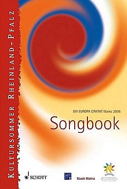  Notenblätter Europa Cantat Songbook