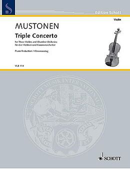 Olli Mustonen Notenblätter Triple Concerto
