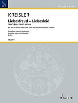 Fritz Kreisler Notenblätter Liebesfreud - Liebesleid