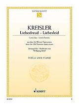 Fritz Kreisler Notenblätter Liebesfreud - Liebesleid