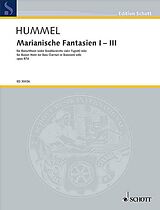 Bertold Hummel Notenblätter Marianische Fantasien Nr.1-2 op.87d