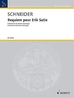 Enjott Schneider Notenblätter Requiem pour Erik Satie
