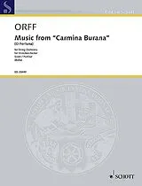 Carl Orff Notenblätter O Fortuna aus Carmina Burana
