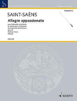 Camille Saint-Saens Notenblätter Allegro appassionato op.43