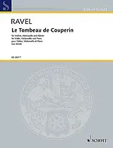Maurice Ravel Notenblätter Le tombeau de Couperin