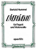 Bertold Hummel Notenblätter Divertimento op. 62c