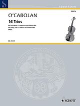 Turlough O'Carolan Notenblätter 16 Trios