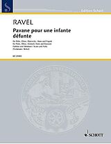 Maurice Ravel Notenblätter Pavane pour une infante défunte