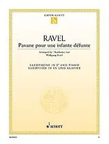 Maurice Ravel Notenblätter Pavane pour une infante défunte