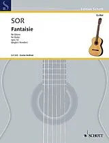 Fernando Sor Notenblätter Fantaisie op.12