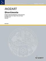 Wolfgang Amadeus Mozart Notenblätter Divertimento Nr. 3 KV 439b