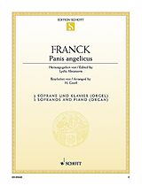 César Franck Notenblätter Panis angelicus